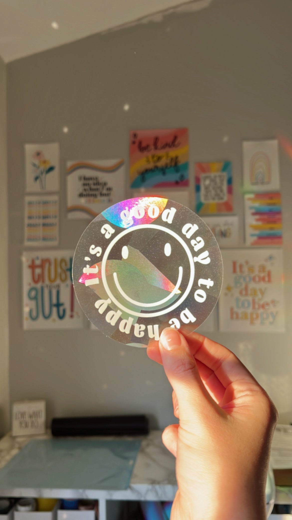 Rainbow SunCatcher Window Sticker