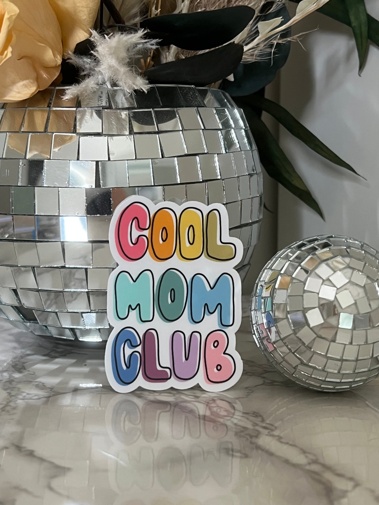 Cool Mom Club Sticker