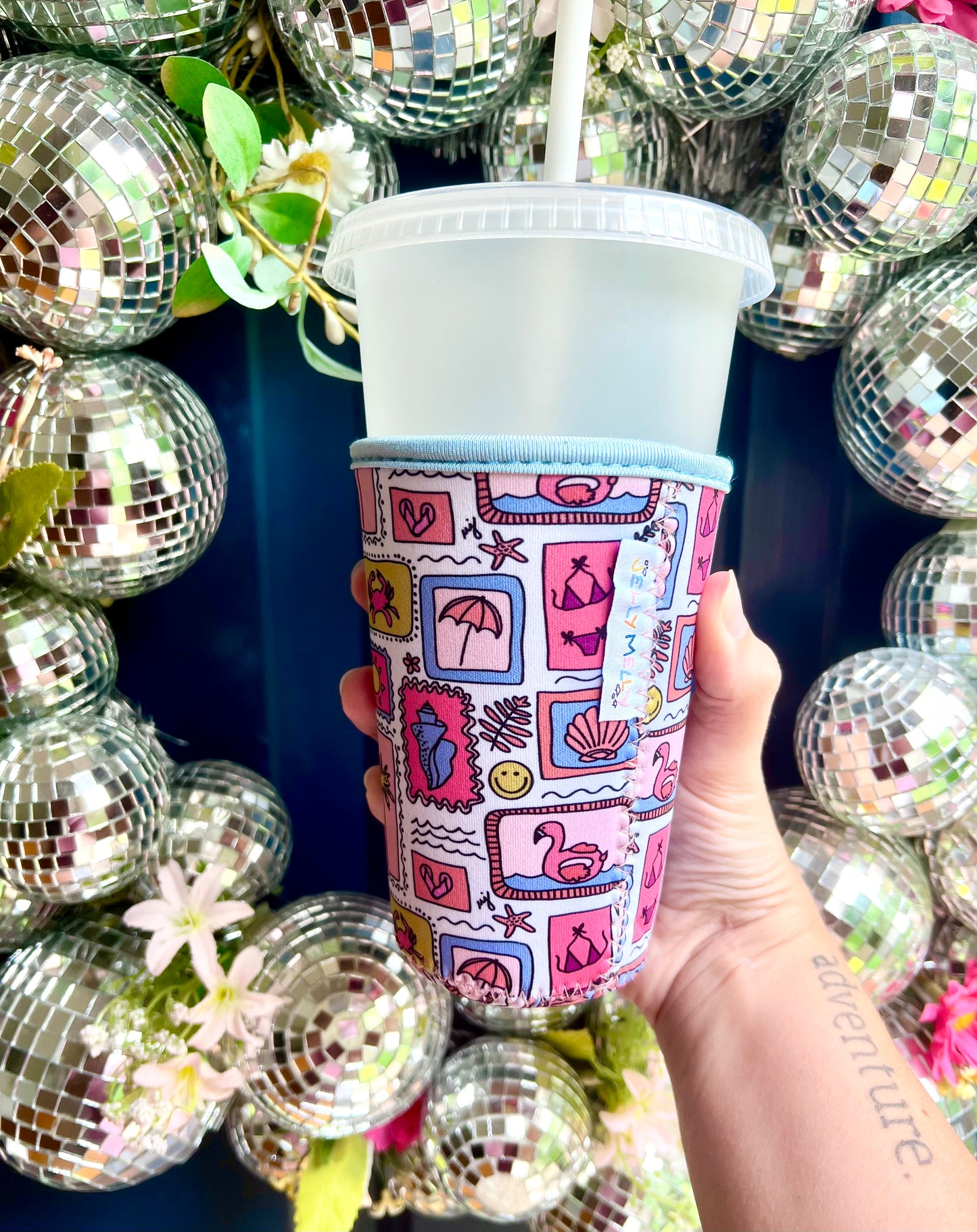 Beach Coffee Sleeve