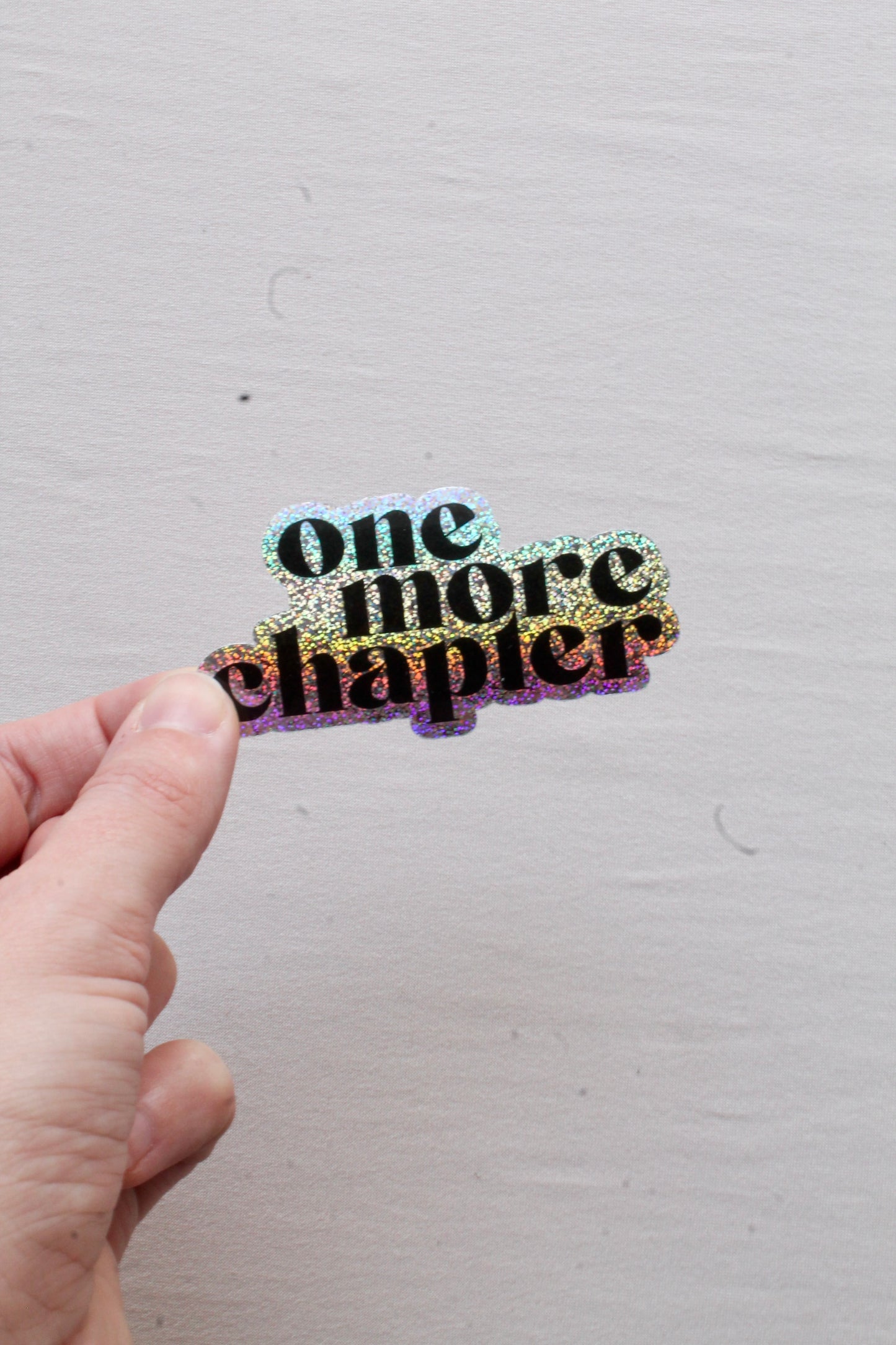One More Chapter Sticker