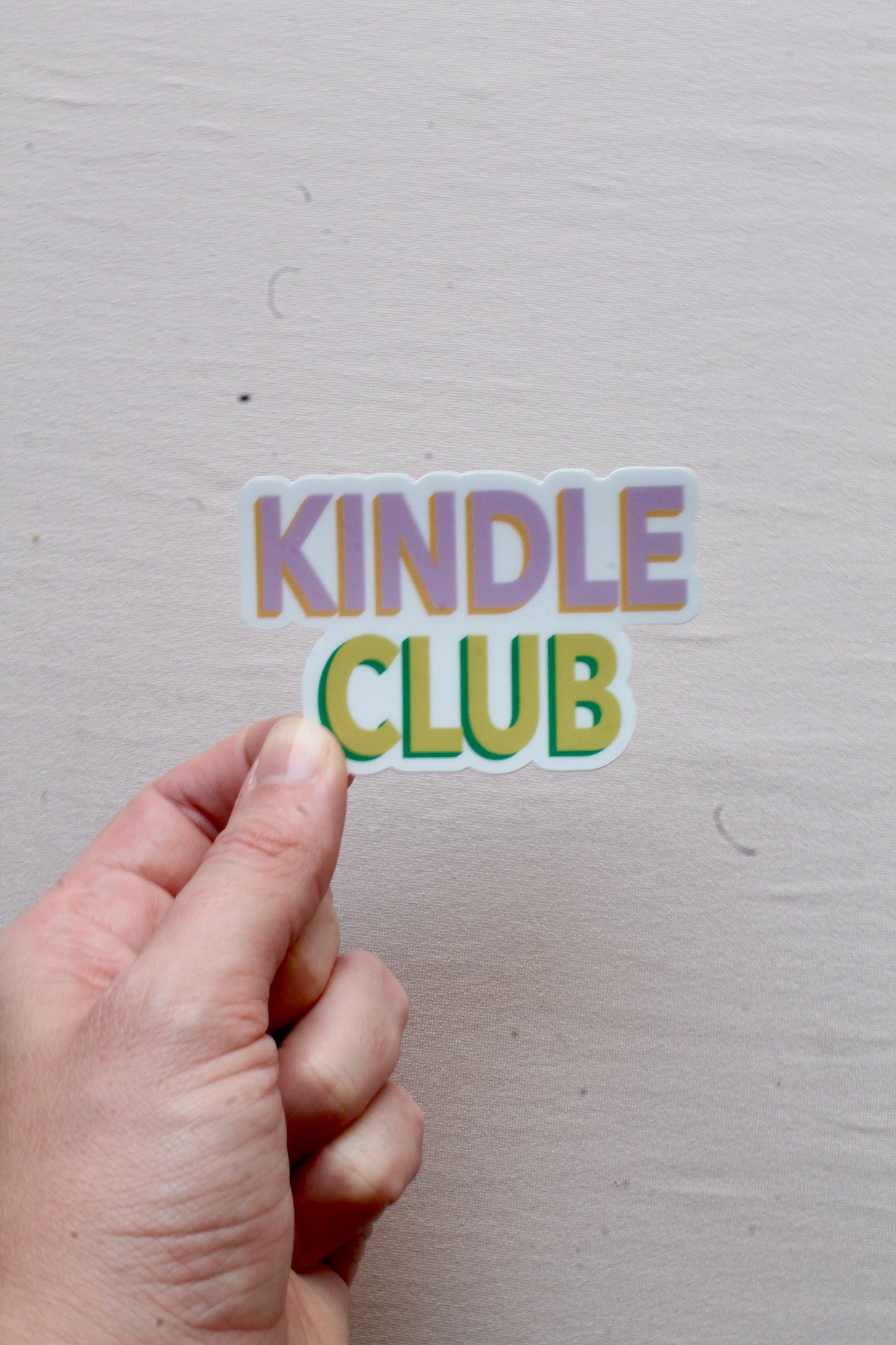 Kindle Club Sticker