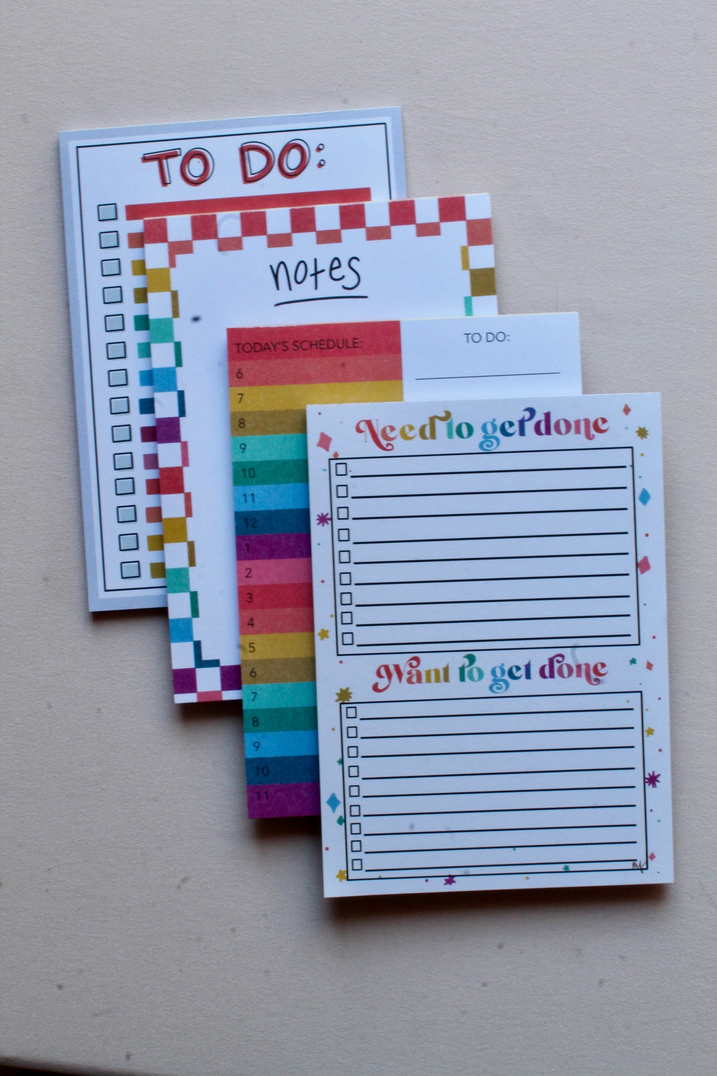 Need & Want To Do List