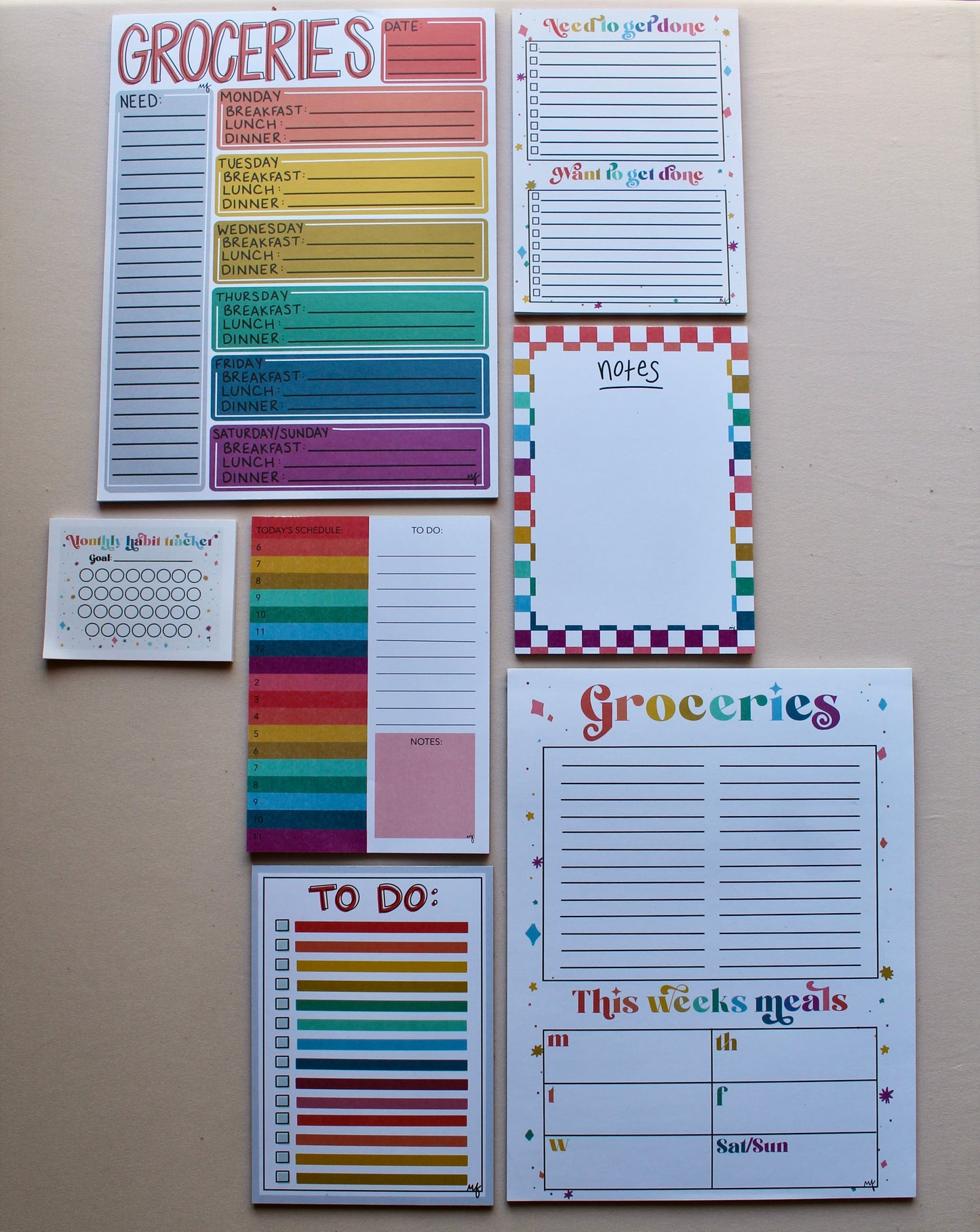Grocery Notepad