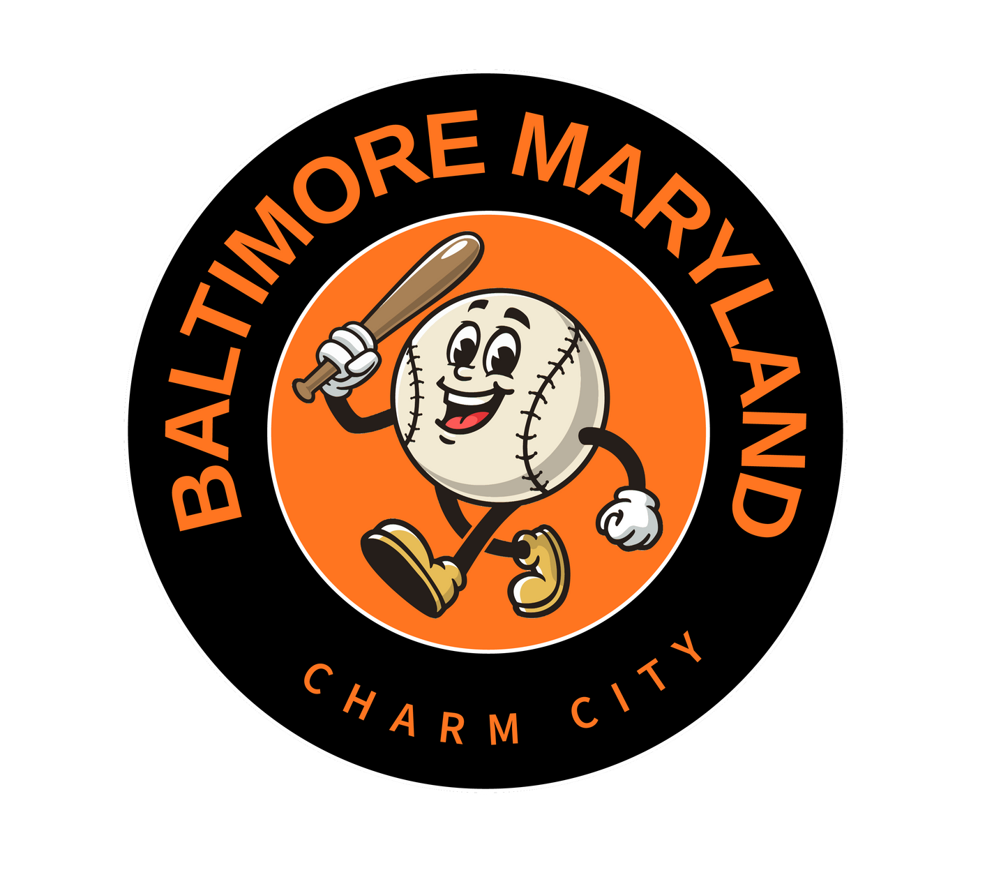 Baltimore Baseball Sticker