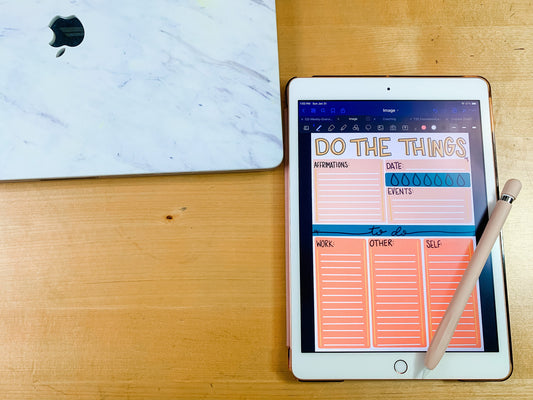 Digital Do the Things Notepad