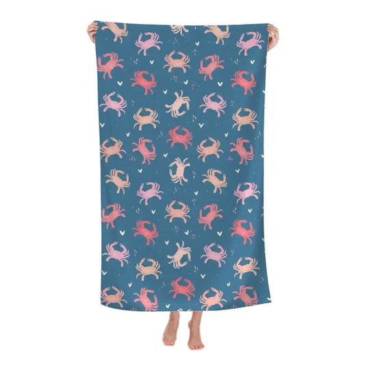 Crab Beach Towel