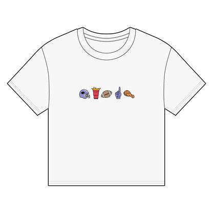 Baltimore Tailgating Boxy T-Shirt