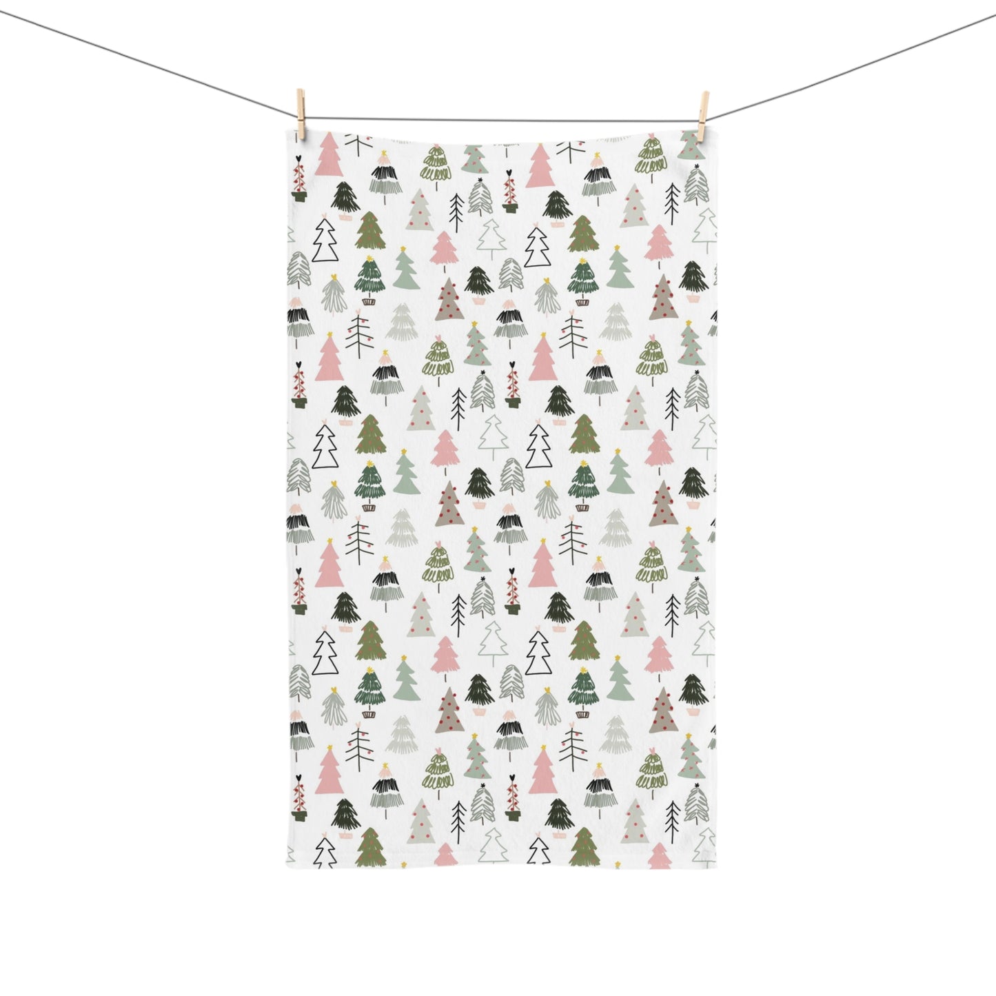 Christmas Tree Hand Towel