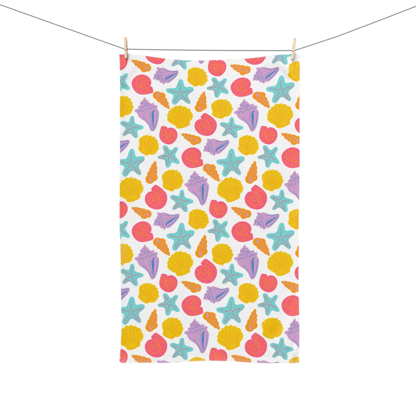 She sell Sea Shells Hand Towel