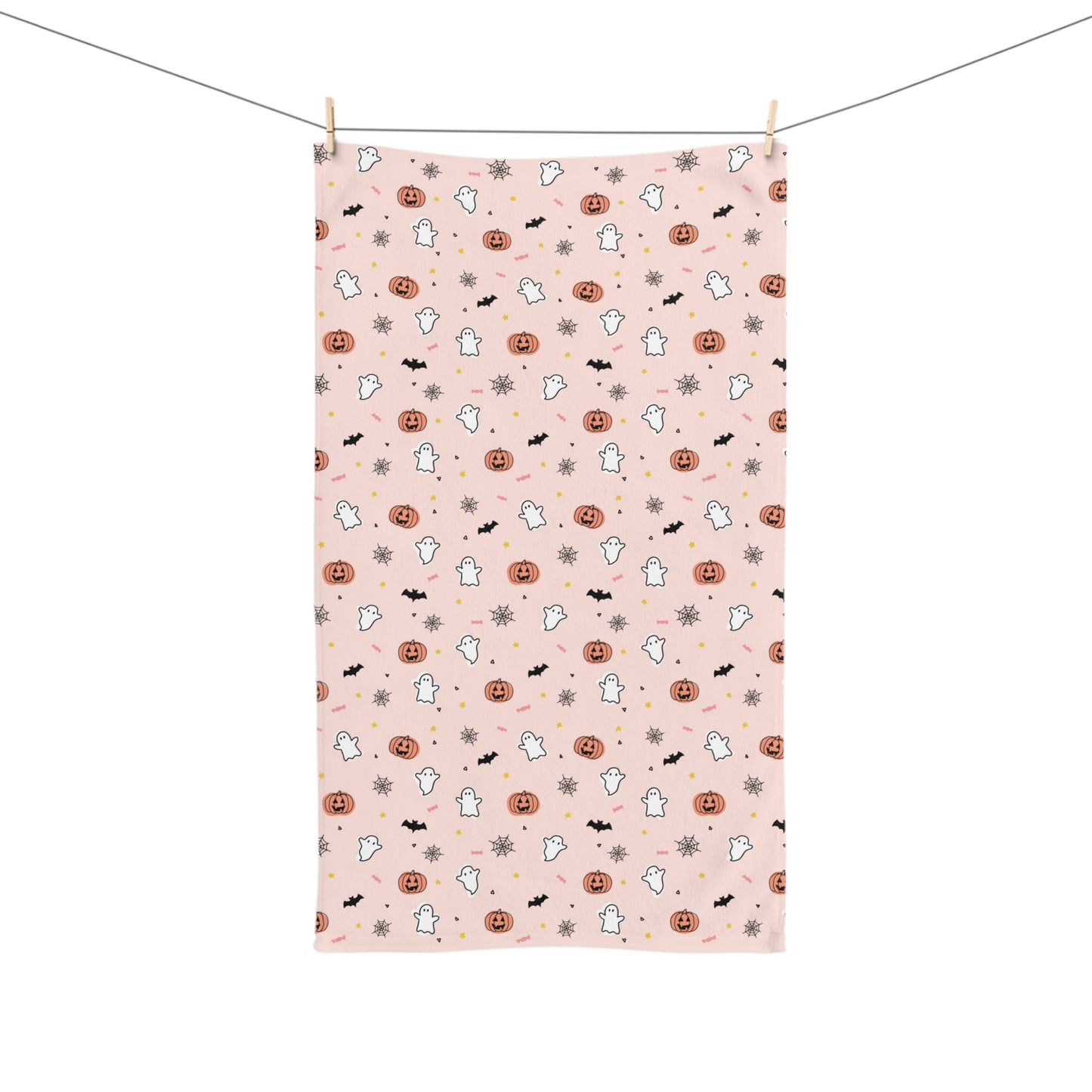 Halloween Doodles Hand Towel