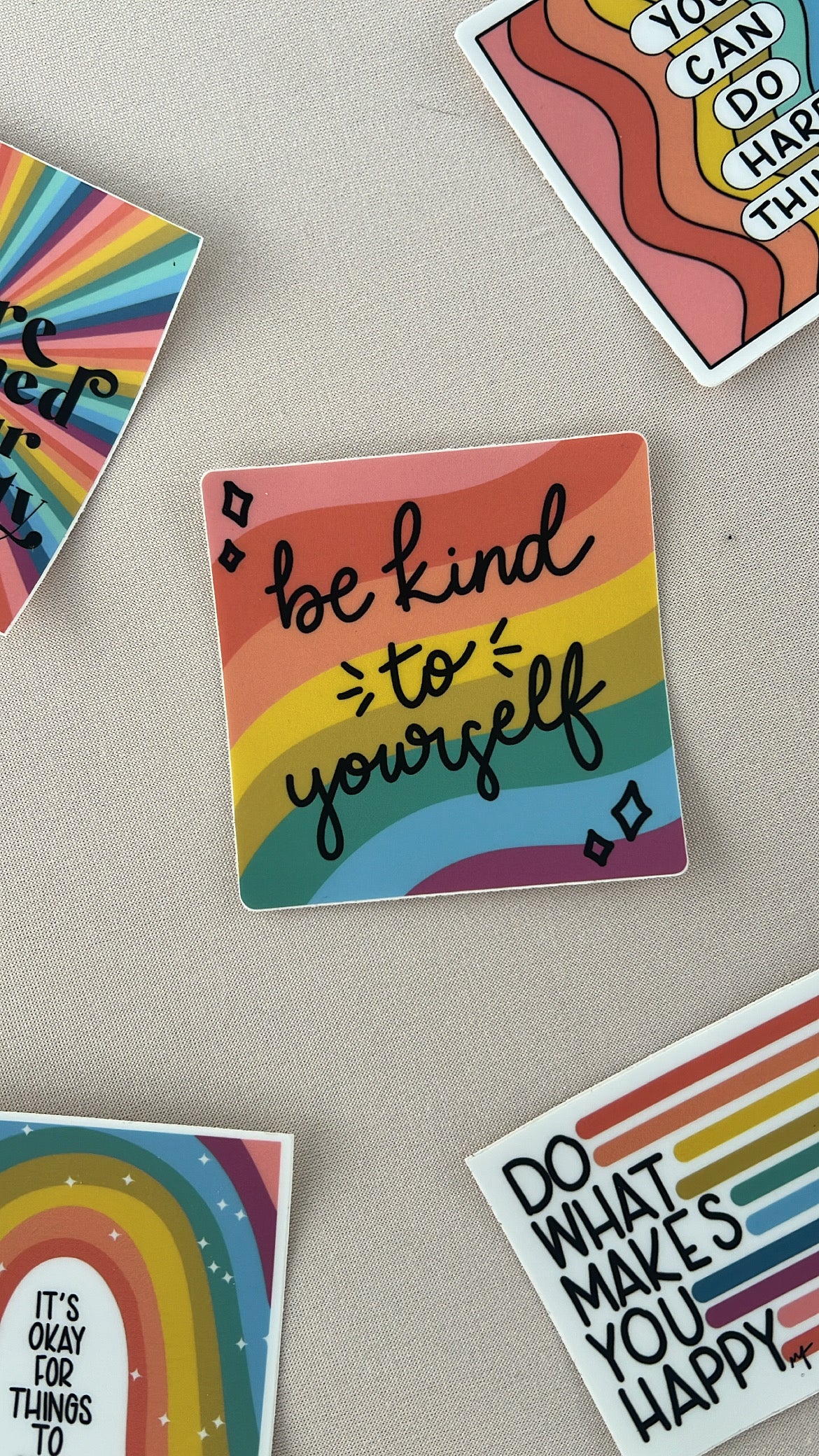 Be kind to yourself sticker