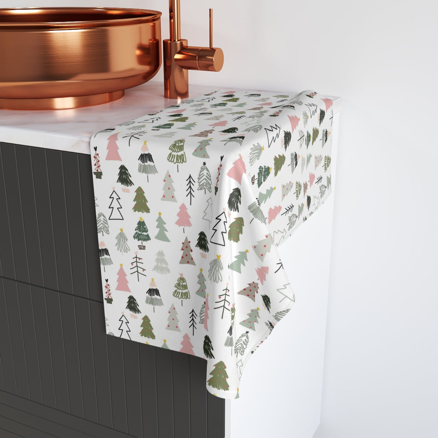 Christmas Tree Hand Towel