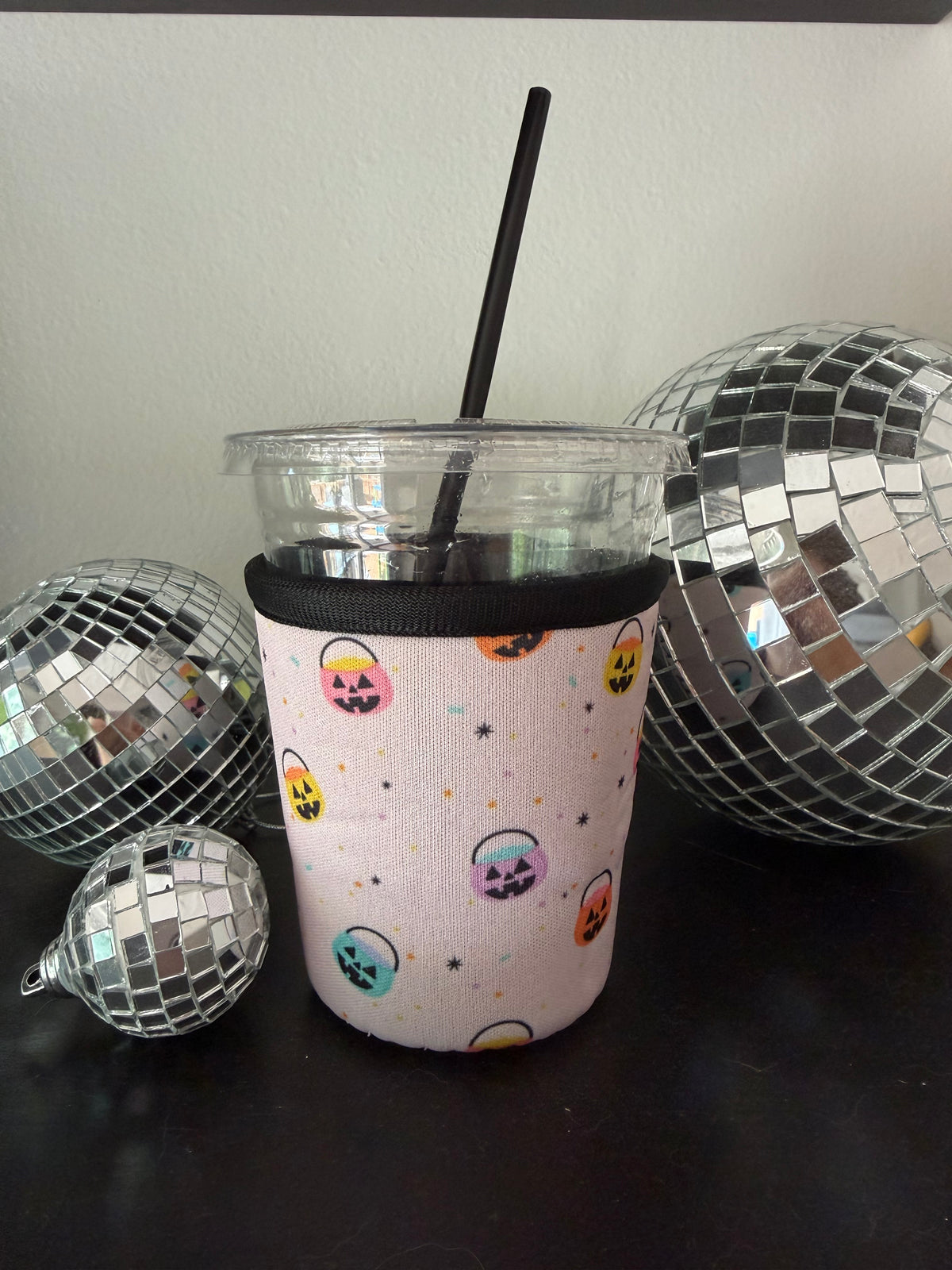 Halloween Candy Bucket Coffee Sleeve
