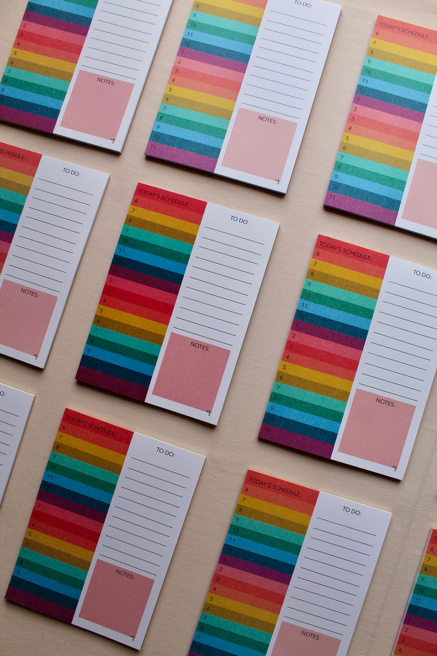 Daily Rainbow Notepad