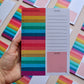 Daily Rainbow Notepad