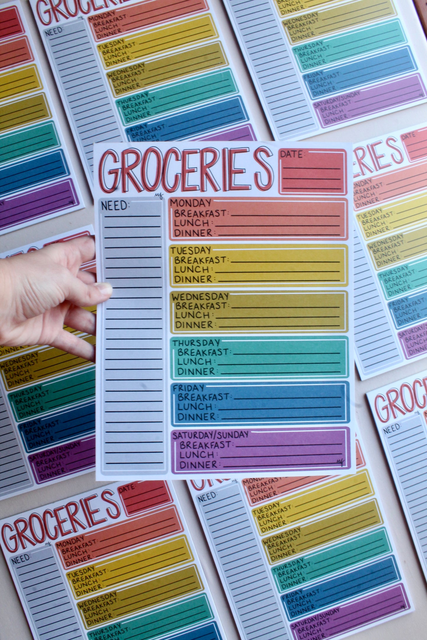 Grocery Notepad