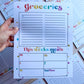 Rainbow Grocery NotePad