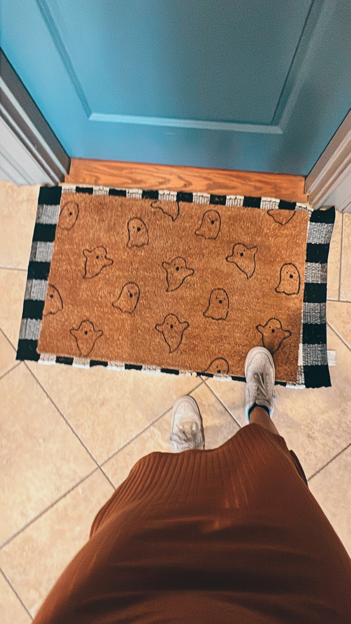 Ghostie Doormat