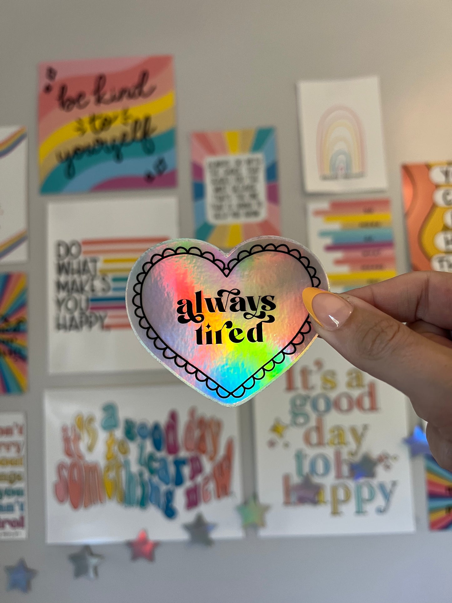 Always Tired Sticker