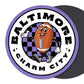 Baltimore Football Car Magnet