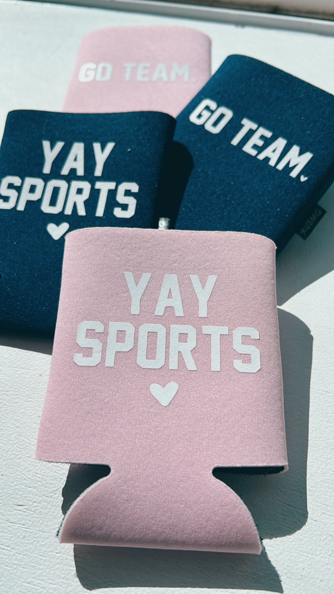 Yay Sports- Go Team Koozies