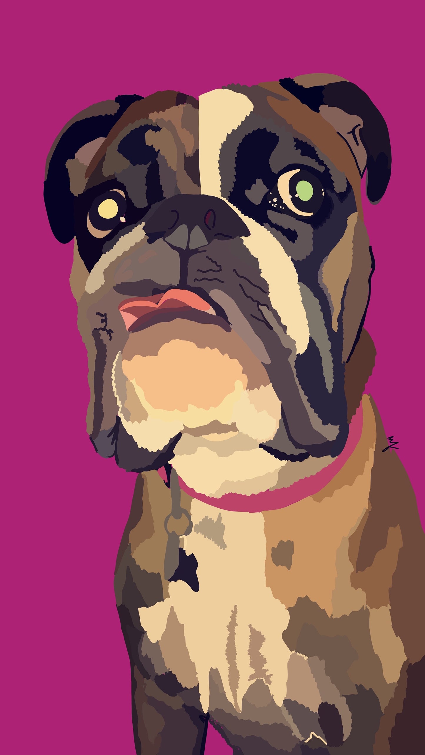 Custom Digital Pet Portrait