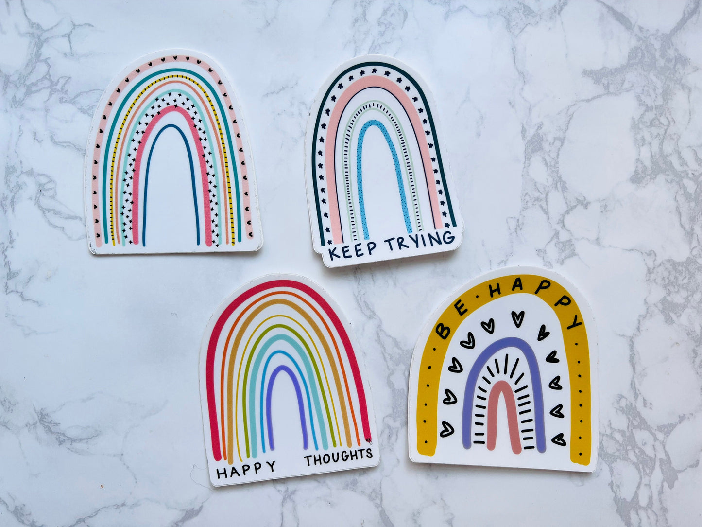 Rainbow sticker bundle